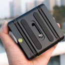 Folding Z-Flex Tripod Plate Camera Stand Holder Tilt Head for Phone