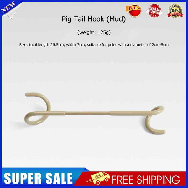 #A Portable Lamp Holder Hook Camping Picnic Equipment Anti Slip Lamp Hanger Doub