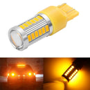 Turn Signal 5730 33SMD T20 W21/5W 7443 Car Backup Reverse Light LED Bulbs