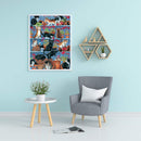 11CT Full Cross Stitch Messy Cat DIY Printed Wall Art CraftsHome Decoration