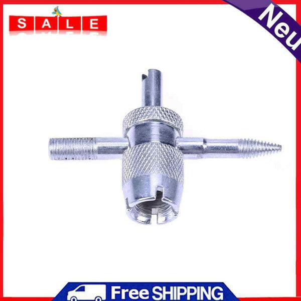 4 Way Car Truck Tire Screwdriver Valve Stem Core Remover Installer Interior