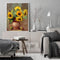 Sunflower Oil Paint By Numbers DIY Handpainted on Canvas Wall Art Picture Crafts