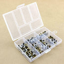 Clear Plastic Storage Box With Cap Nail Art Tips Decorations Container Tool B6N8