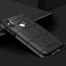 Drop-Proof Soft TPU Shell Cover Case for Moto P30 Note Protector (Black)