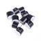 10pcs 5V Active Buzzer Magnet Long Continous Beep Tone Alarm Ringer Black