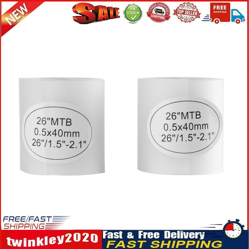 2pcs Mountain Road Bike Tires Puncture proof Tyre Protection(26 inch) Newly