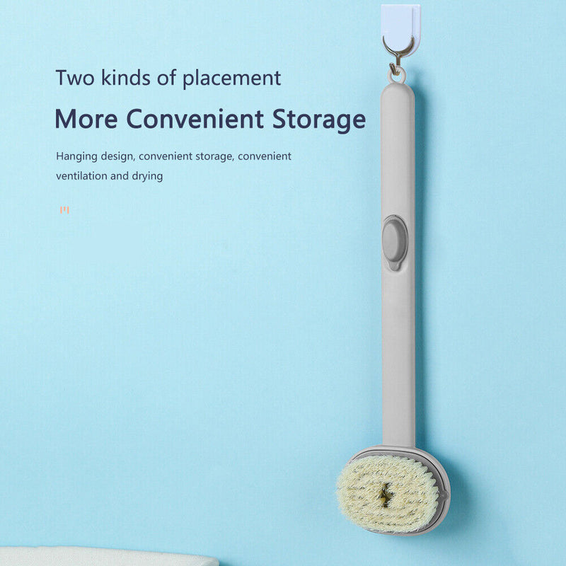 4pcs Body Back Brush Long Handle Bathroom Body Brushes Multipurpose Shower Brush