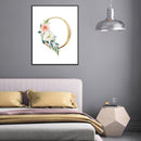 5D Diamond Painting Kit Flower Letter Full Round Drill Rhinestone DIY Wall Arts