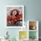 Girl Oil Paint By Numbers Kit DIY Acrylic Painting on Canvas Frameless Drawings