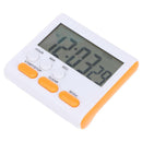 Multi-function Electric LCD Digital Kitchen Timer Alarm Count Clock(Orange)