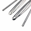 Health Tool Oral Hygiene Dental Cleaning Stainless Steel Tongue Scraper Cleaner