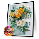 Diamond Painting quilling paper flower Partial Special Drill Rhinestone Kit