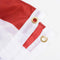 USA Pleated Fan Flag American Bunting Patriotic Half Banner Home Decoration
