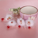 Jewelry Christmas Theme Pompon Christmas Earrings Hook Earrings Ear Stud