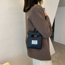 Fashion Women Patchwork PU Shoulder Purse Small Crossbody Bag Messenger Bags