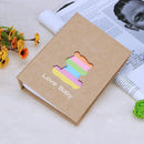 6 inch 100 Pages Interleaf Type Photo Album Picture Storage Frame(Bear)