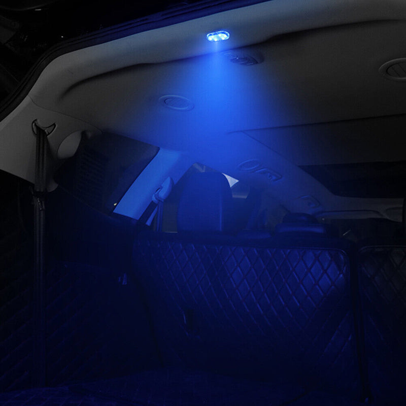 Portable 5V Car LED Touch Lights Wireless Auto Roof Reading Lamps for Door Trunk