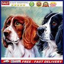 5D DIY Diamond Painting Kits Animal Full Round Drill Crafts Mosaic Home Pictu