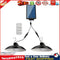 LED Solar Lamp Remote Ceiling Light Outdoor Garden Hanging Decor (B) Newly