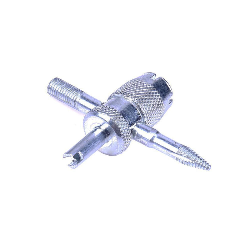 4 Way Car Truck Tire Screwdriver Valve Stem Core Remover Tire Repair Tool Newly