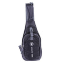 Chest Bag Outdoor Sport Travel Shoulder Sling Backpack Pouch(Black)