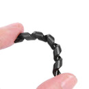 5pcs Bicycle Brake Gear Shift Cable Protector MTB Line Spiral Wrap (Black) Newly
