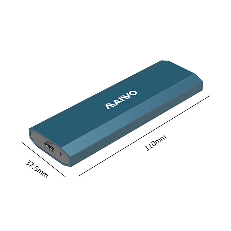 Hard Disk SSD External Enclosure M.2 NGFF Hard Disk Case for B-Key B/M-Key