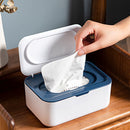 #A Plastic Tissue Box with Lid Dust-free Wet Wipes Keep Fresh Holder Case for Ho