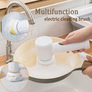 Gadgets Bathtub Brush Bathroom Sink Electric Cleaning Brushes 3 Brush Head