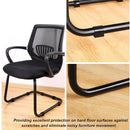 Non-slip Glides Floor Protector Chair Leg Pad Tube Caps Pipe Clamp Damper Stool