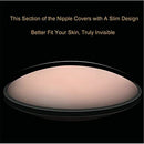 Adhesive Silicone Bra Strapless Bralette Invisible Nipple Cover Chest Paste