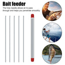 5pcs Hollow Earthworm Hooking Needle Worm Penetrate Needles Fishing Accessories