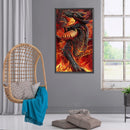 5D Diamond Painting Kit DIY Dragon Full Square Drill Mosaic Picture Wall De