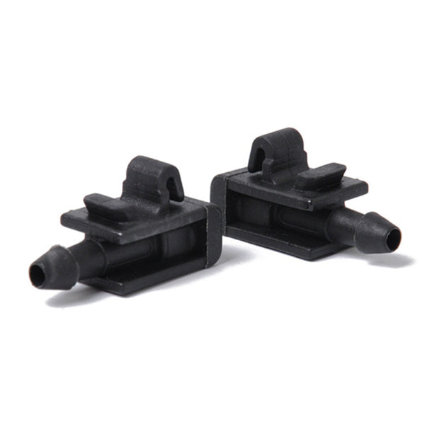 2Pcs Car Front Windshield Washer Spray Nozzle Jet for Renault Megane 2 Scenic 2