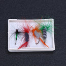 4pcs insects fly fishing bait artificial bait feather fishing bait style