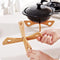 Wood Table Mat Detachable Steaming Stand Pot Holder Insulated Shelf Tray Rack