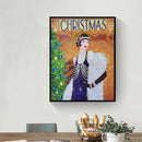 Special Shaped Diamond Painting Partial Drill Noble Lady DIY Picture (Y019)