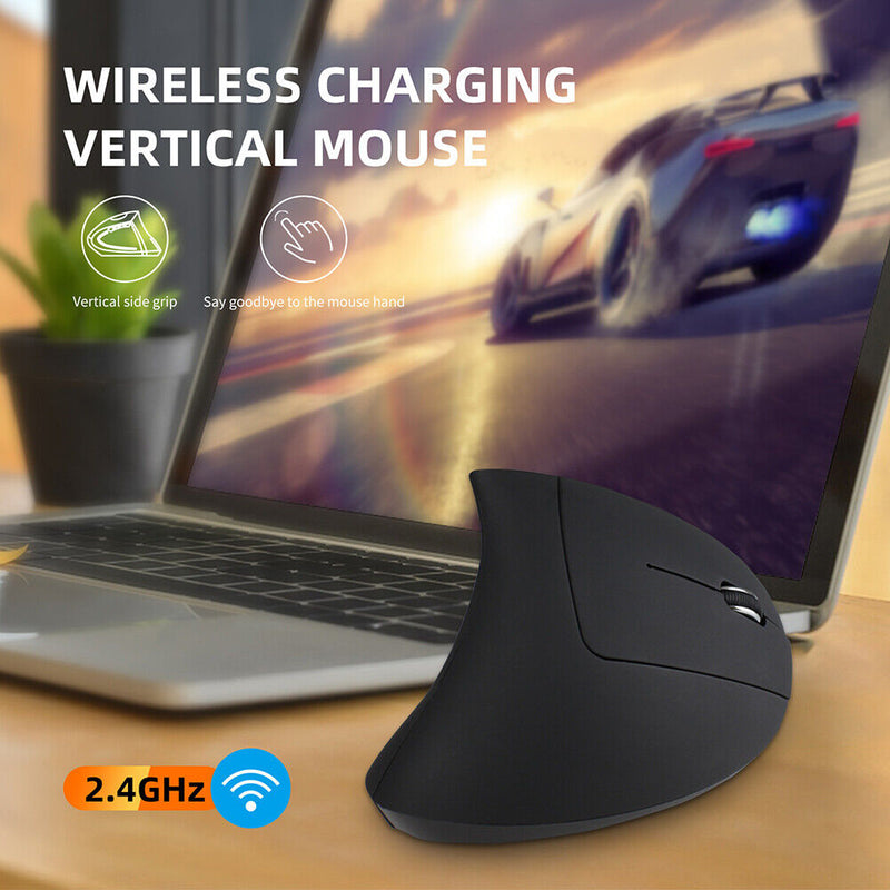 YWYT Vertical Wireless Mouse for Computer Laptop Desktop Ergonomic Gaming Mice