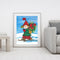 Girl Skiing 5D Part Drill Special Shaped Kit DIY Diamond Painting Home Ornaments