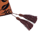 Chameleon Flocking Tablecloth Home Runners Dinner Table Flag Cover(Coffee)