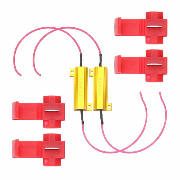 Wiring Resistance Headlight Load Resistor 50W 6 ohm Turn Signal Load Resistor