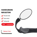 Bicycle Handlebar Convex Mirror Mountain Road Bike Rearview Mirrors (Long) Newly