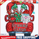 5D DIY Diamond Art Santa Car Partial Special Drill Picture of Rhinestone