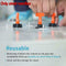 100 PCS Reusable Tile Leveling System Kit Floor Ceramic Adjustabl Alignment U1E9