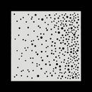 Decorative Drawing Paper Embossing Falling Snow Stencil Template Scrapbooking