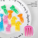 Animal Fruit Picks Cartoon Toddler Food Picks for Baby Showers Party Supplies