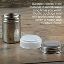 Flour Chocolate Powder Sprinkler Coffee Sifter Sugar Shaker Seasoning Bottle