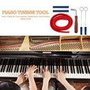 6pcs Piano Maintenance Kit with Tuning Tool Rubber Mute Wrench Tuner Parts Newly