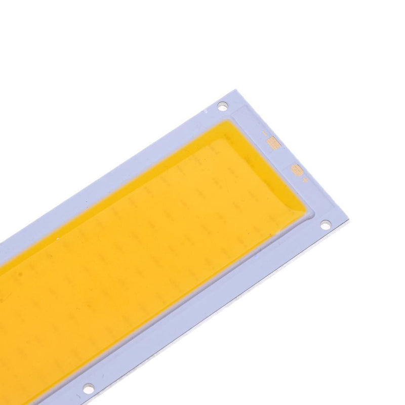 12V 10W COB Panel Light LED Strip Light Lamp Bulb 120X36mm Warm White Newly