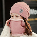 Winter Warm Outdoor Cycling Fleece Scarf Neck Cover Hat Outdoor Thickened Mas